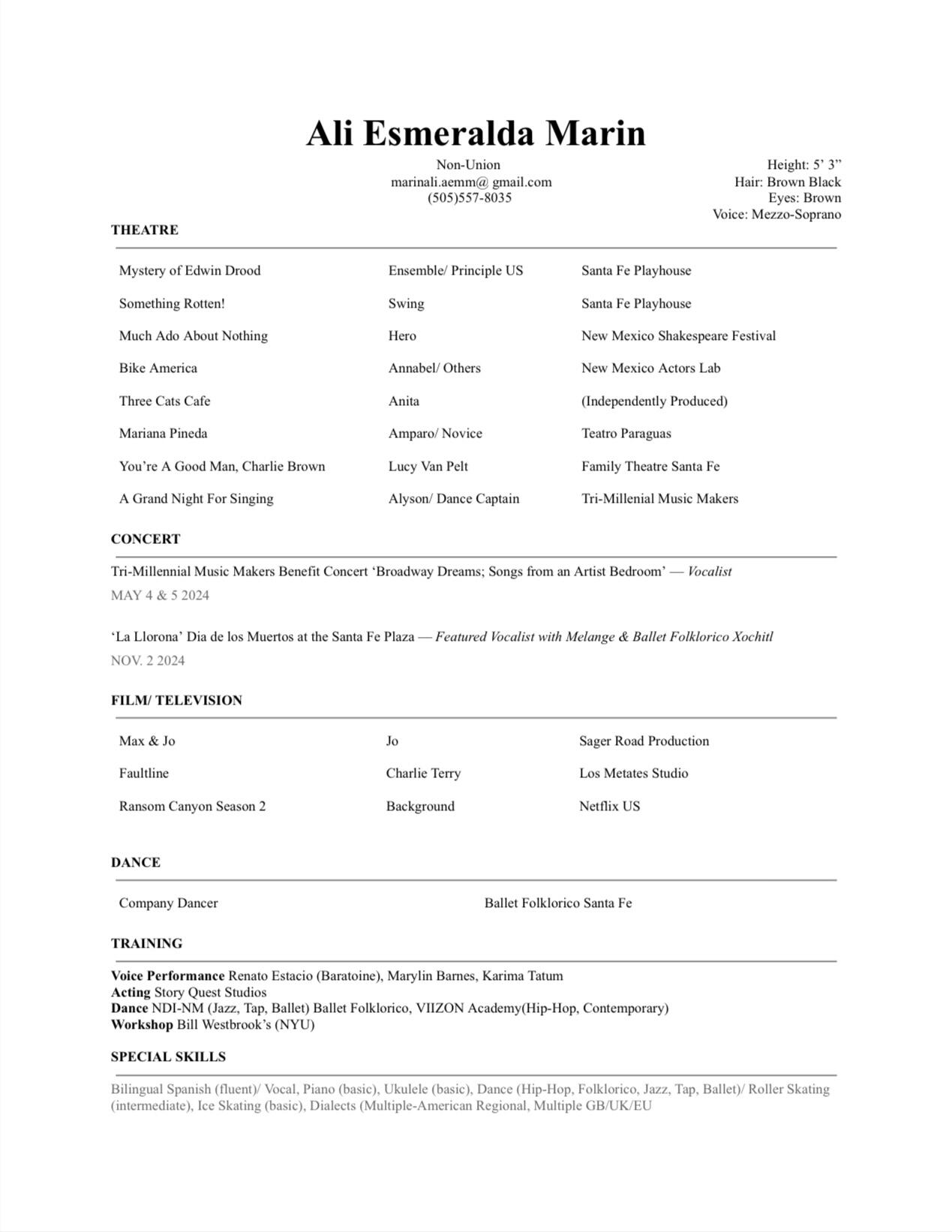 Resume