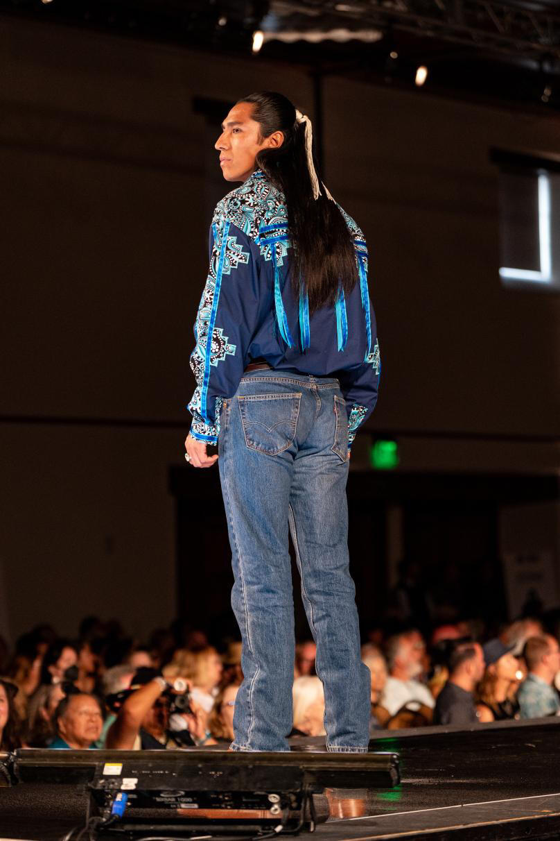SWAIA 2025 | designer Penny Singer | model Tlahuitlayohua | photographer @lotaboogie